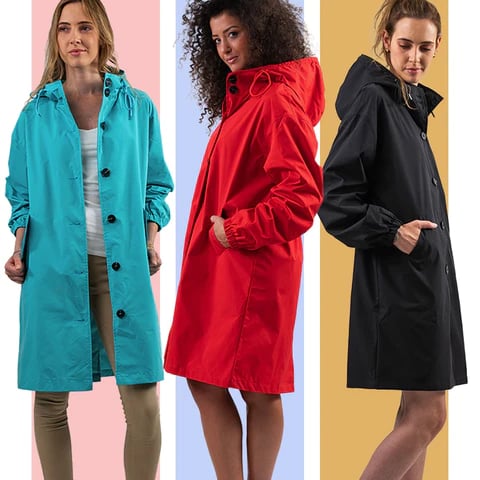 Veste Coupe-Vent à Capuche pour Femme, Style Oversize et Résistante à l'Eau