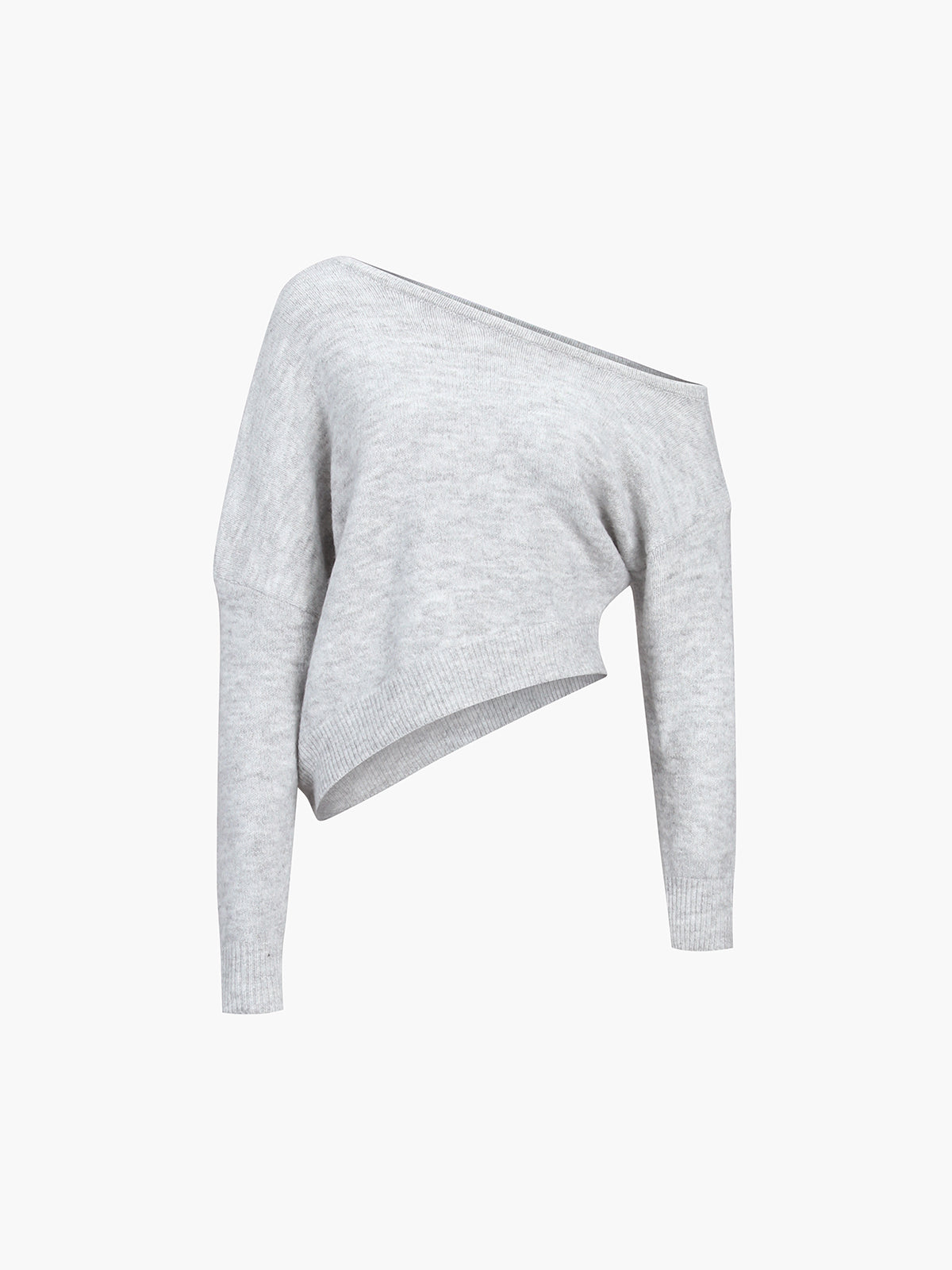 Pull Asymétrique à Une Épaule pour un Look Élégant