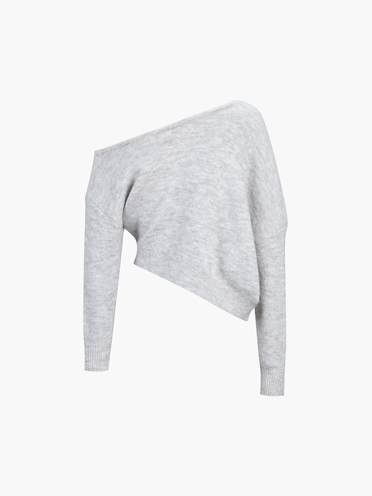 Pull Asymétrique à Une Épaule pour un Look Élégant