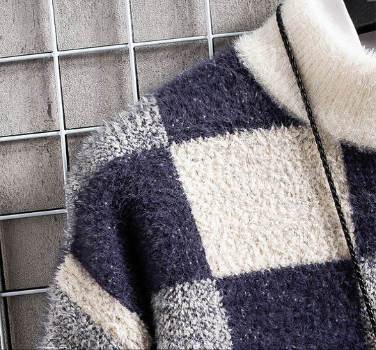 Pull Homme Col Rond au Design Moderne et Épuré