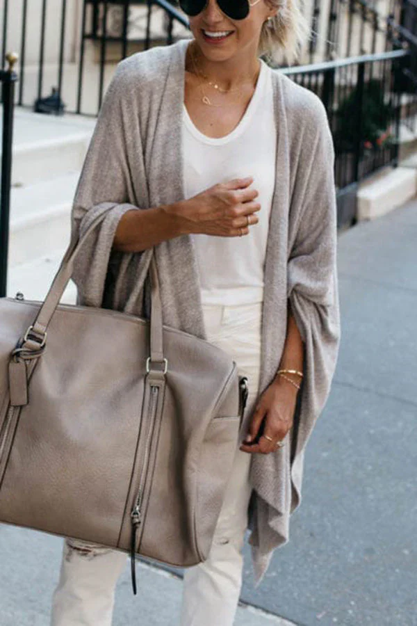Cardigan Ouvert Tendance et Léger – Idéal pour Toutes les Saisons
