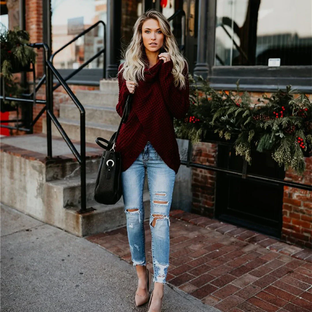 Pull Femme Élégant – Chic et Confort au Quotidien