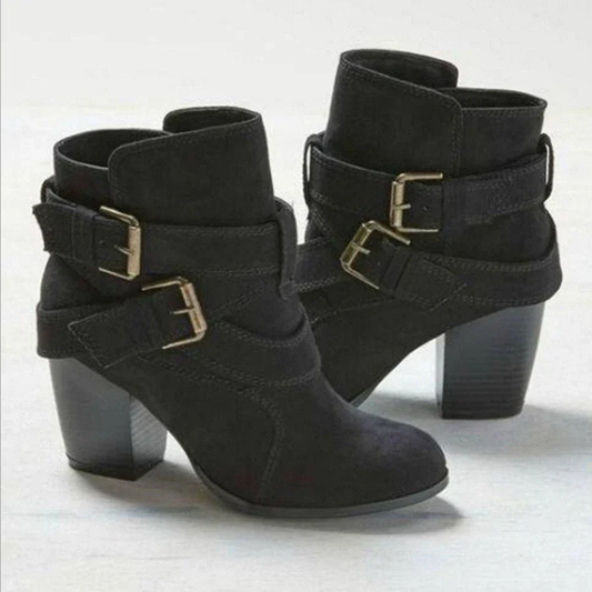 Bottines Femme Talon Moyen – Élégance et Confort Quotidien