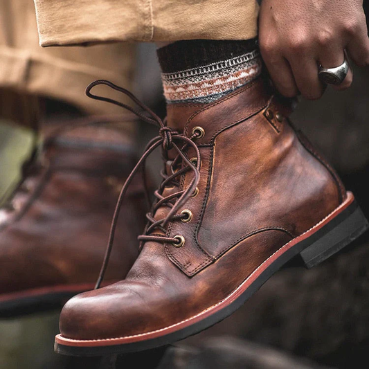 Bottes Homme Élégantes avec Finitions de Qualité Supérieure