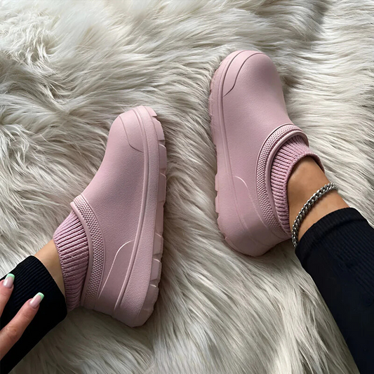 Sabots Confortables avec Chaussettes Intégrées – Élégance et Bien-être