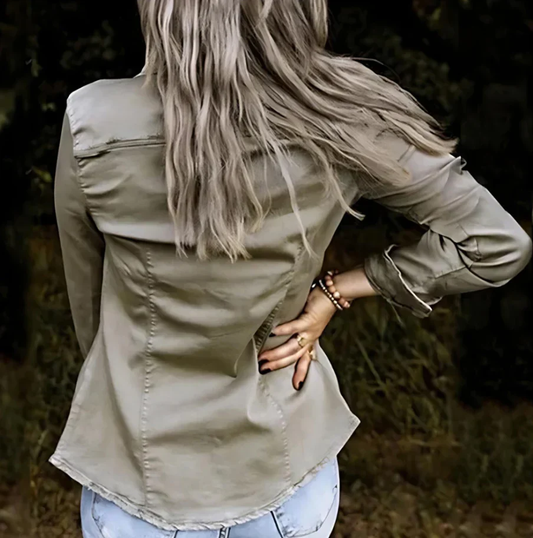 Veste Casual pour Femme – Élégance Polyvalente